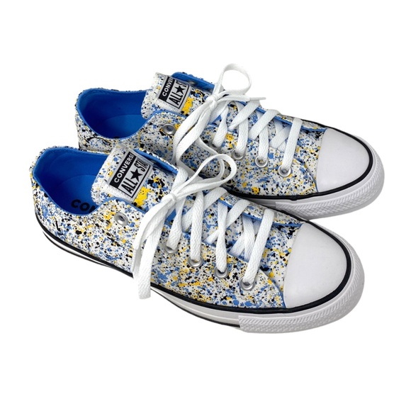 Converse Chuck Taylor All Star Ox Paint Splatter Women's Low Top Canvas A00469F - Picture 4 of 10